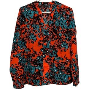 The Limited Abstract Floral Women’s Blouse Size XS